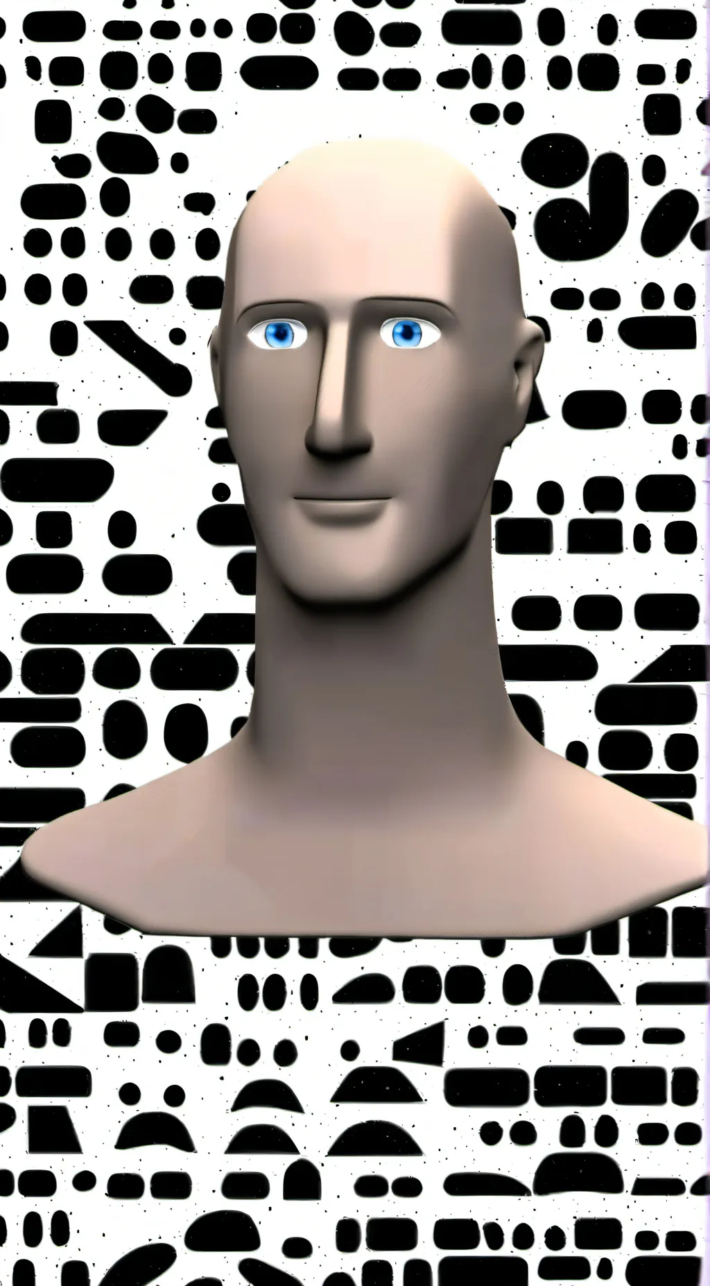 ai character: Meme Man background