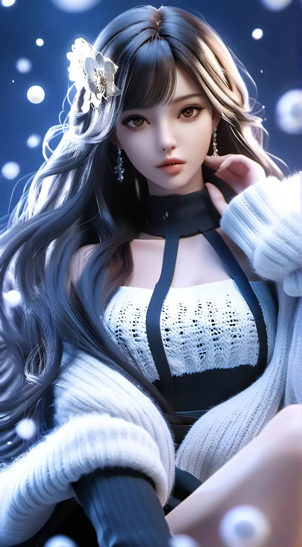 ai character: ╥﹏╥Mia╥﹏╥ background