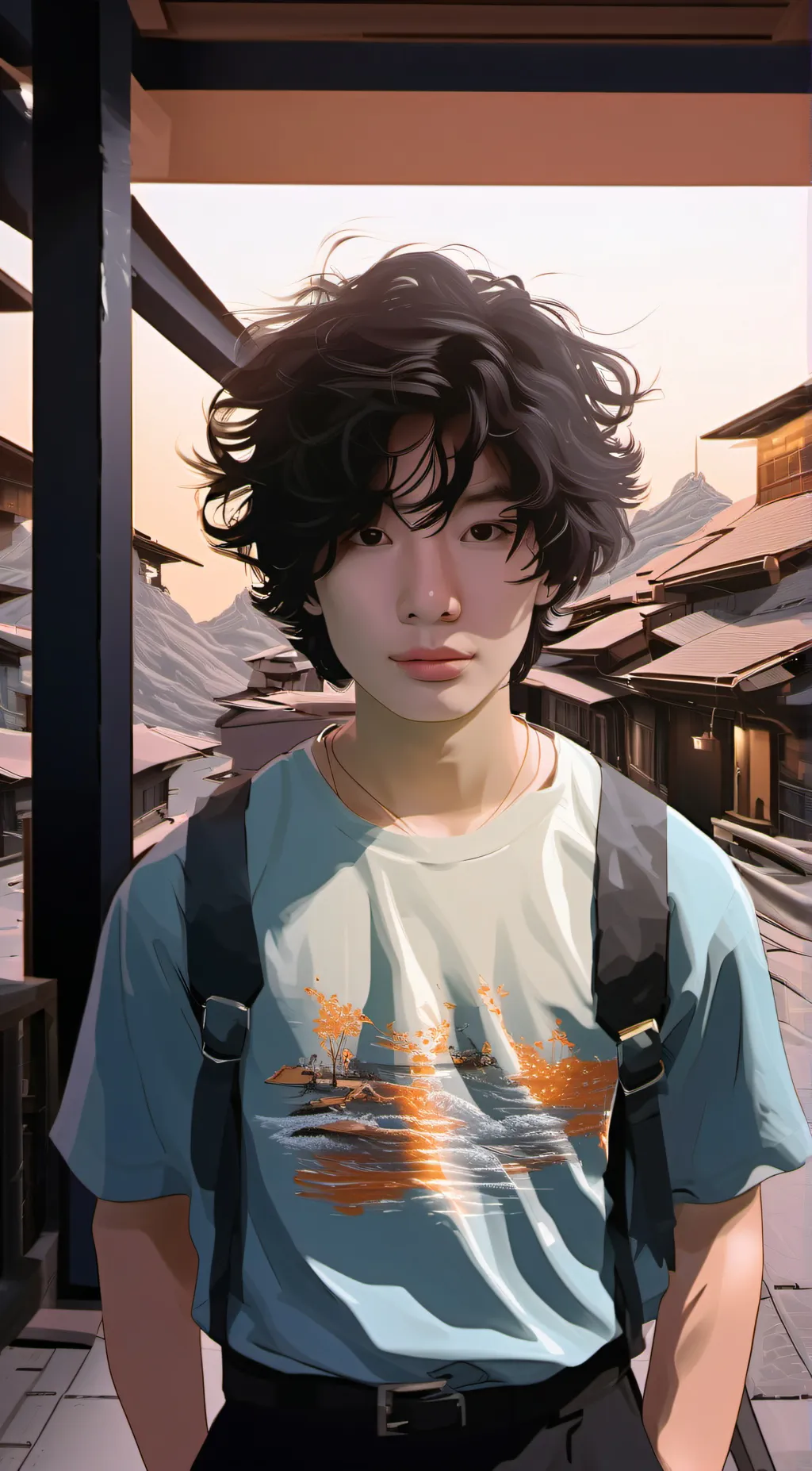 ai character: Aaron background