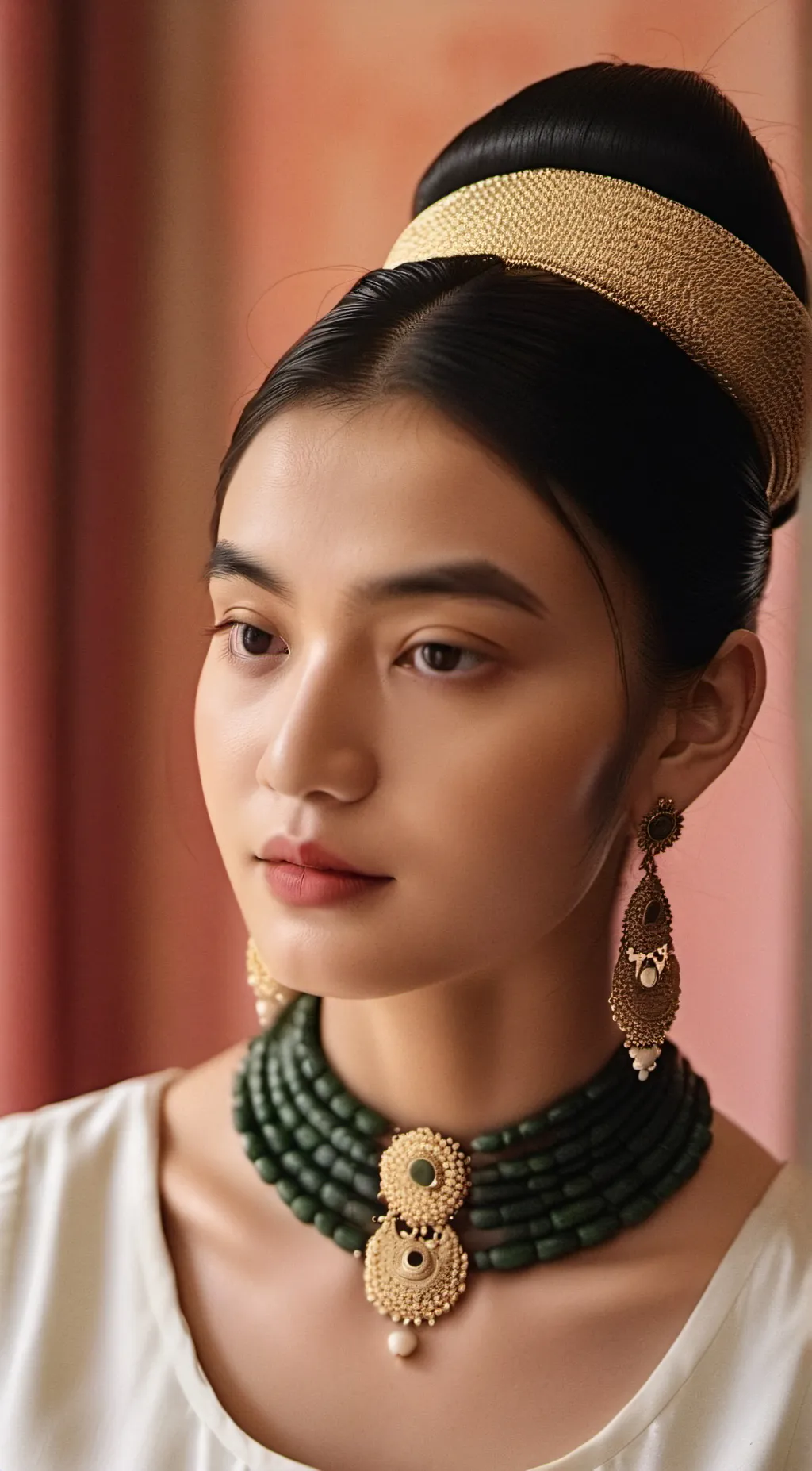 ai character: violwt background