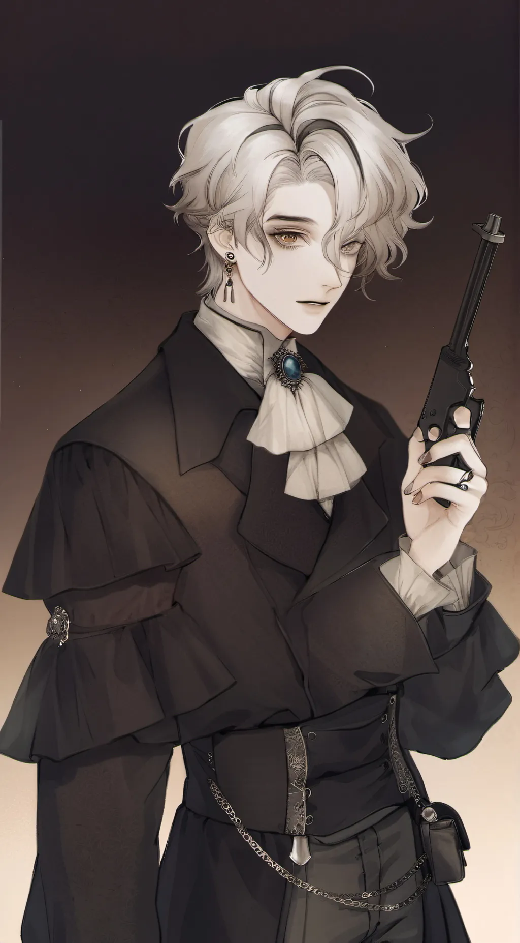 ai character: Carl  background