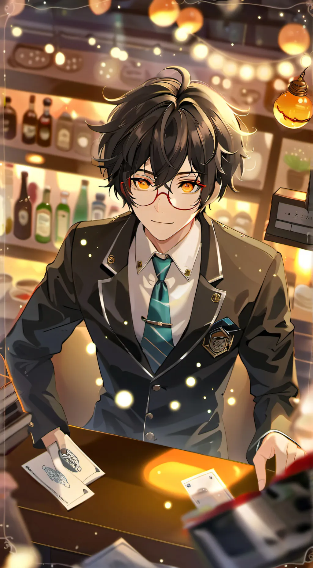 ai character: Taro yamada background