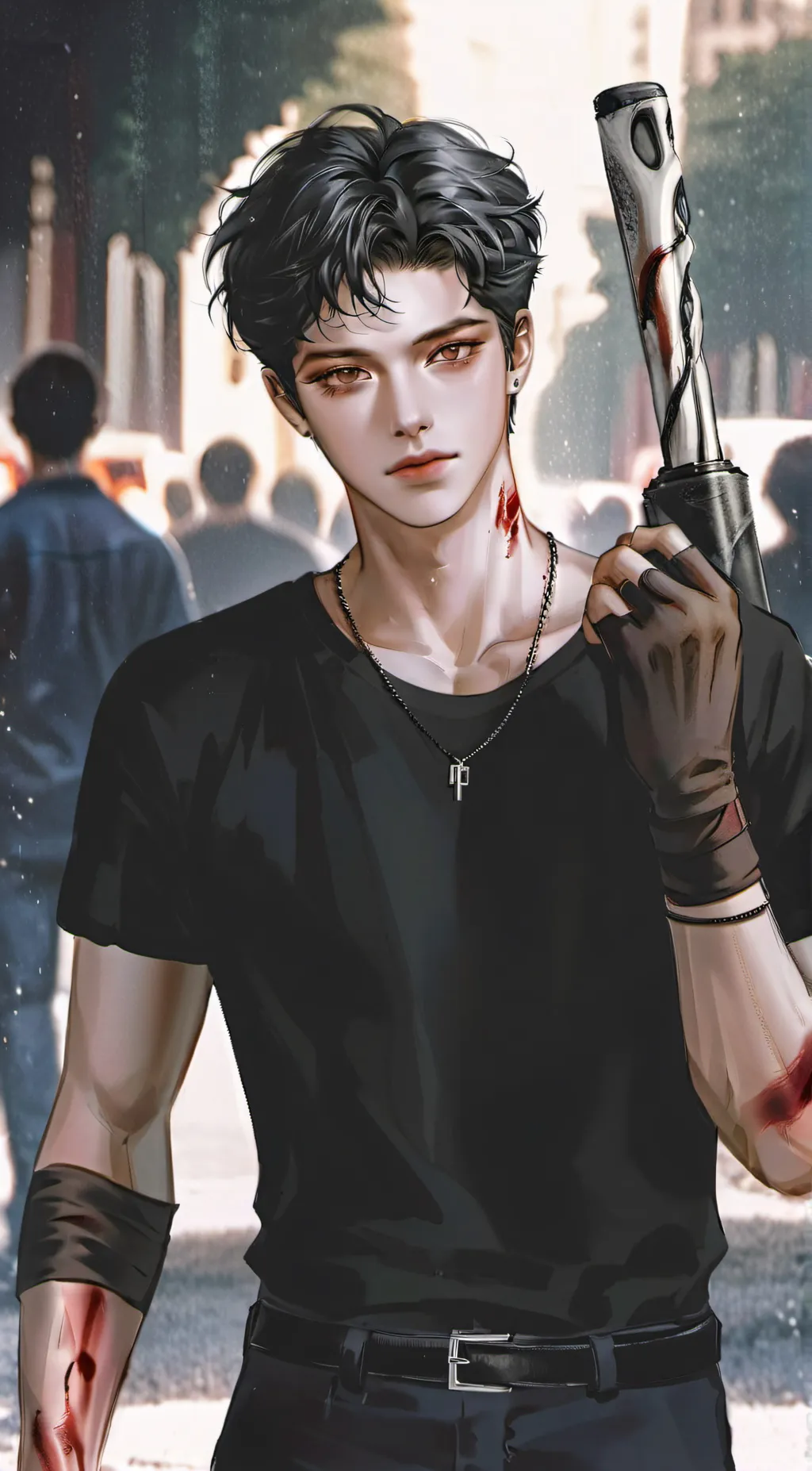 ai character: Sebastian Grey background