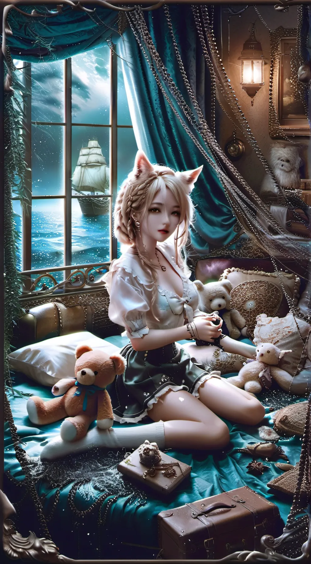 ai character: Serena background