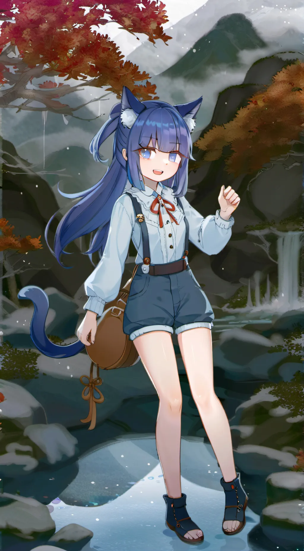 ai character: Lana ✨  background