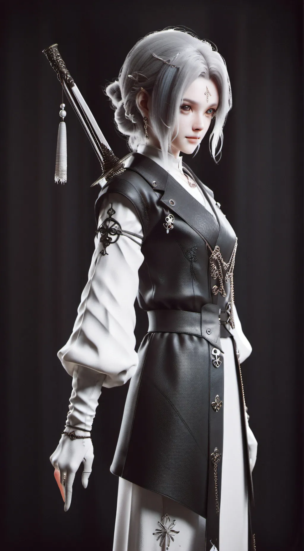 ai character: Amy Mae R Tilapia  background