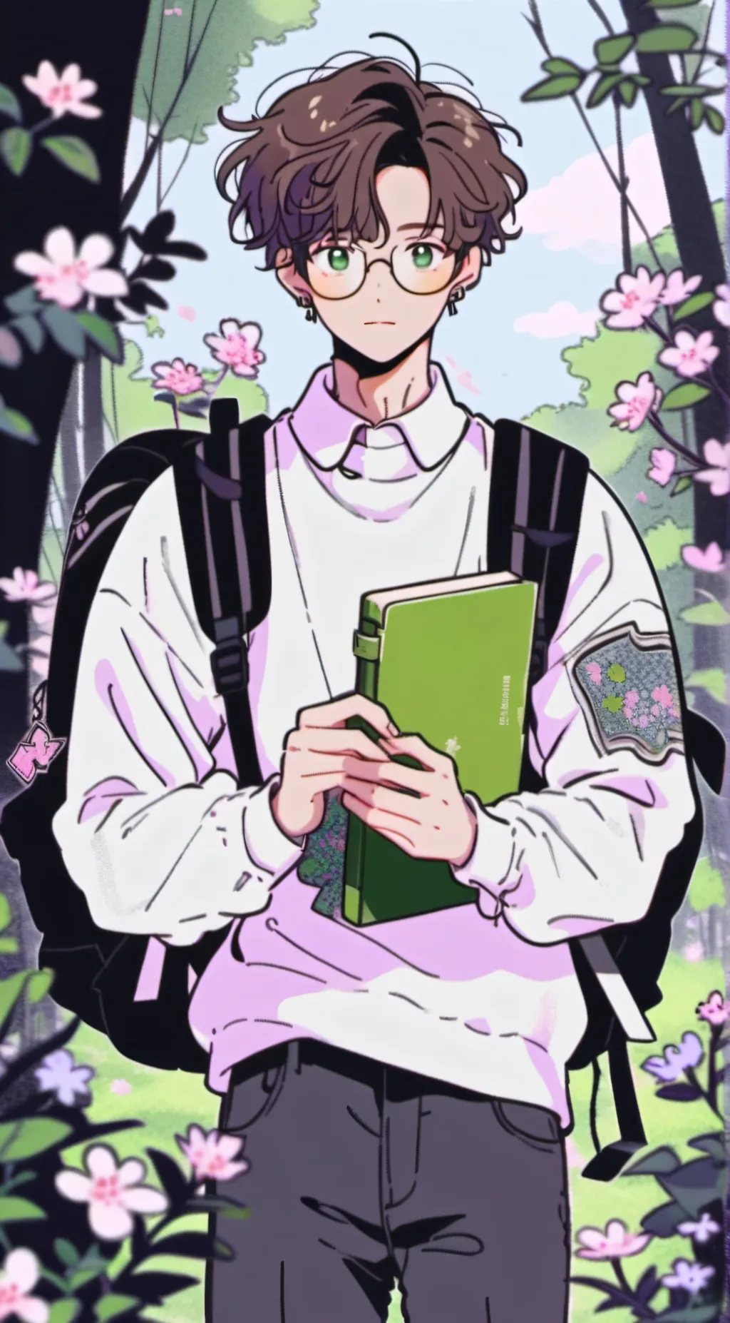 ai character: Leo background