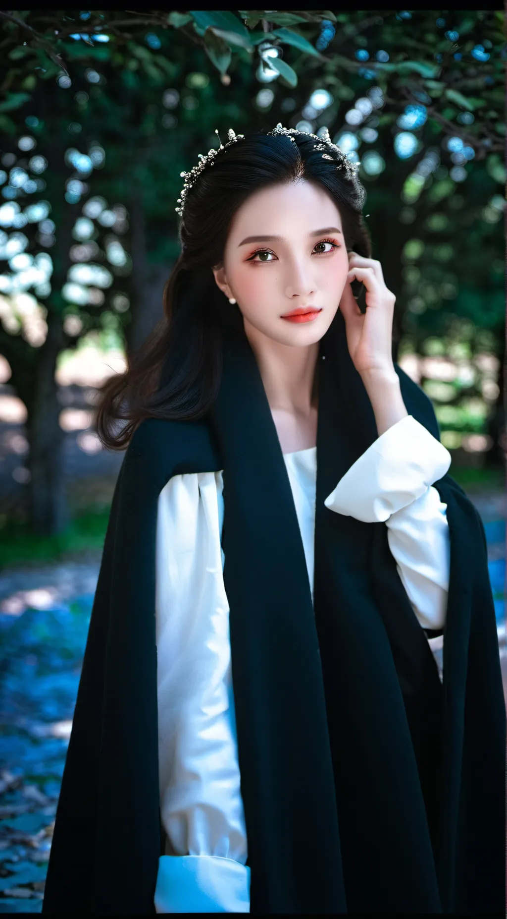 ai character: Mary Anne  background