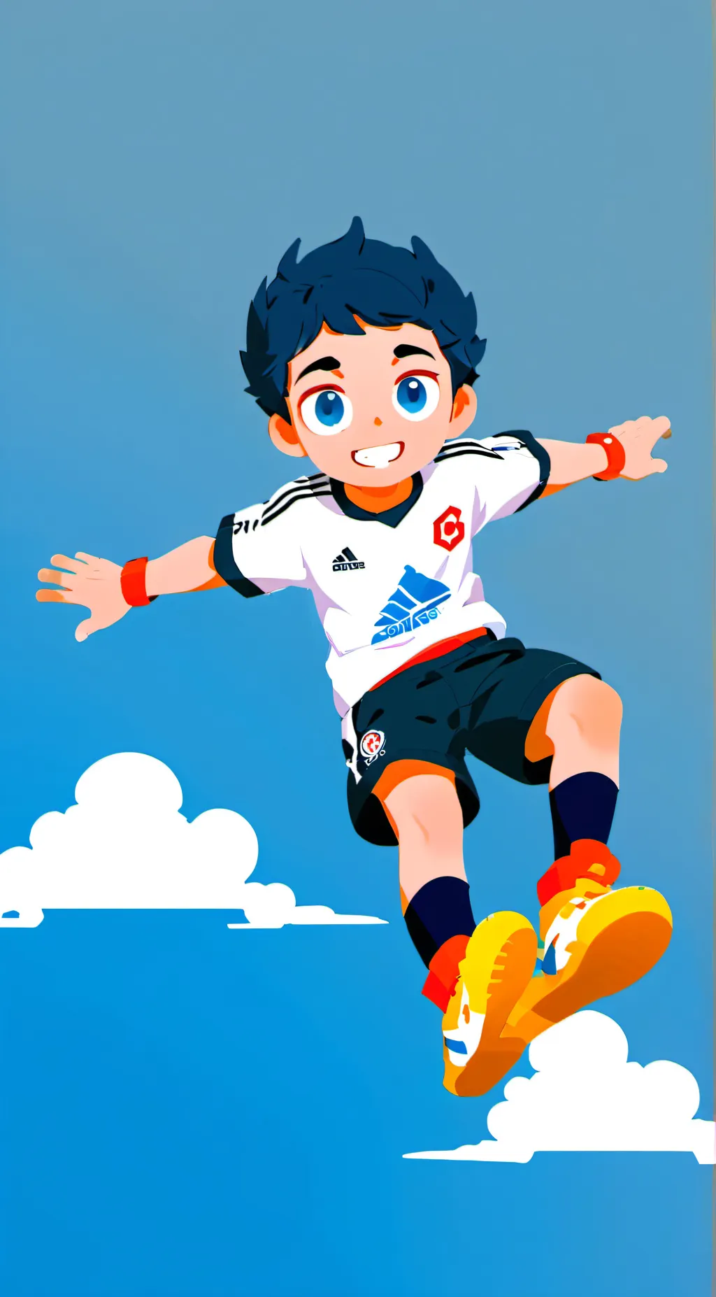 ai character: Sky background