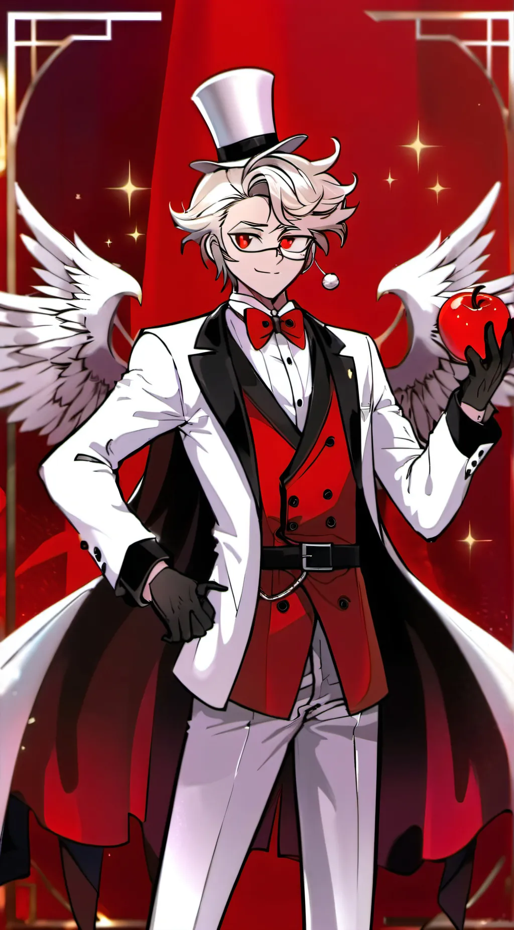 ai character: Lucifer  background