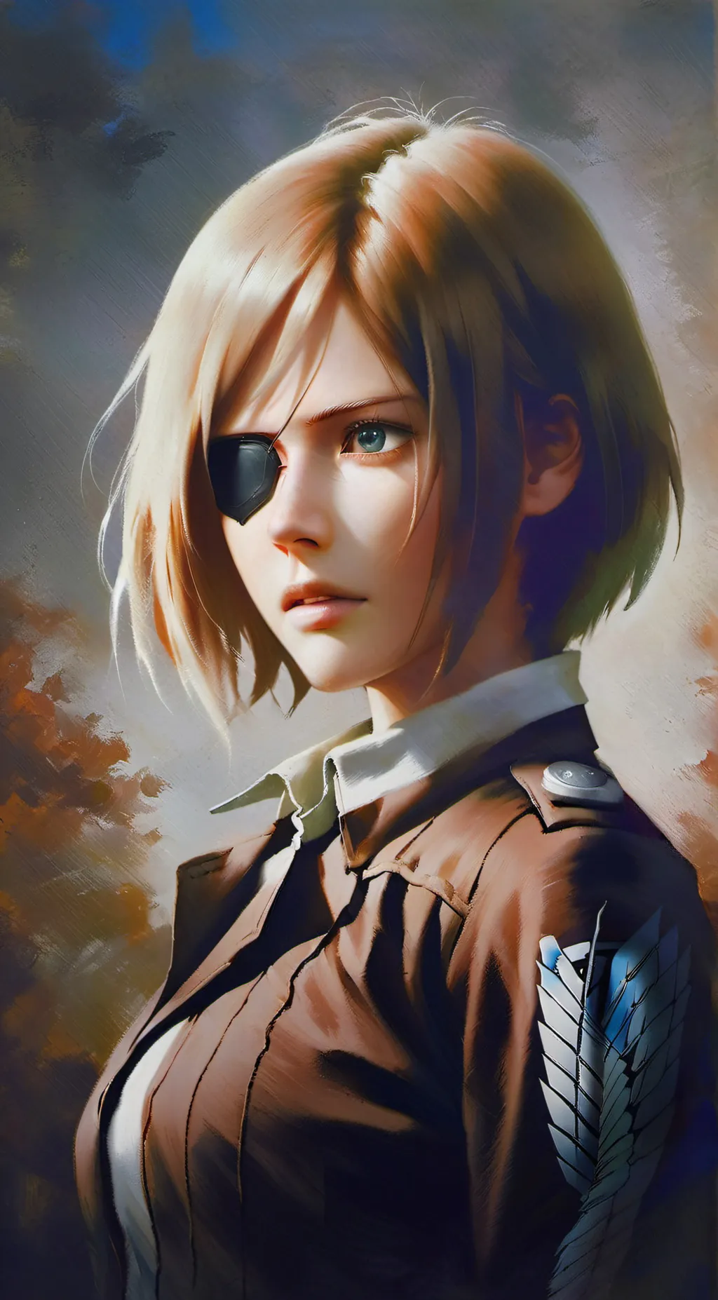 ai character: lieutenant Rosa  background