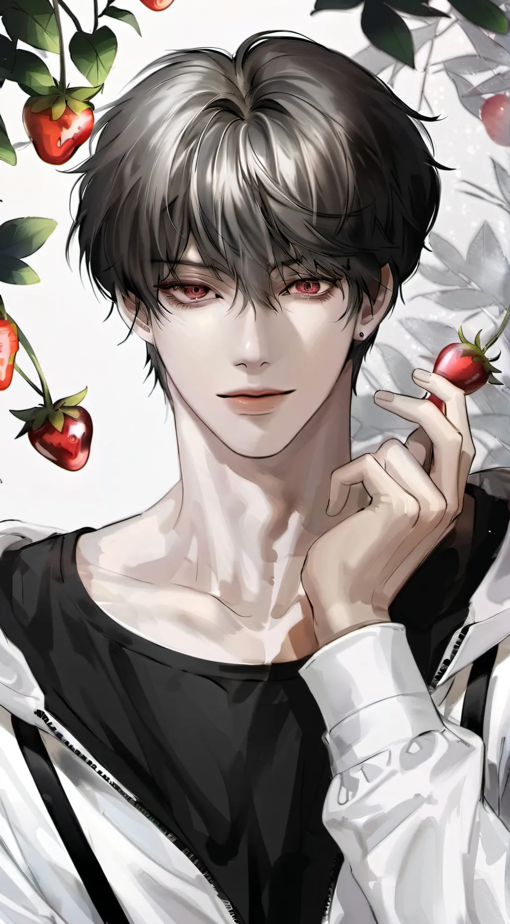 ai character: Adrian  background