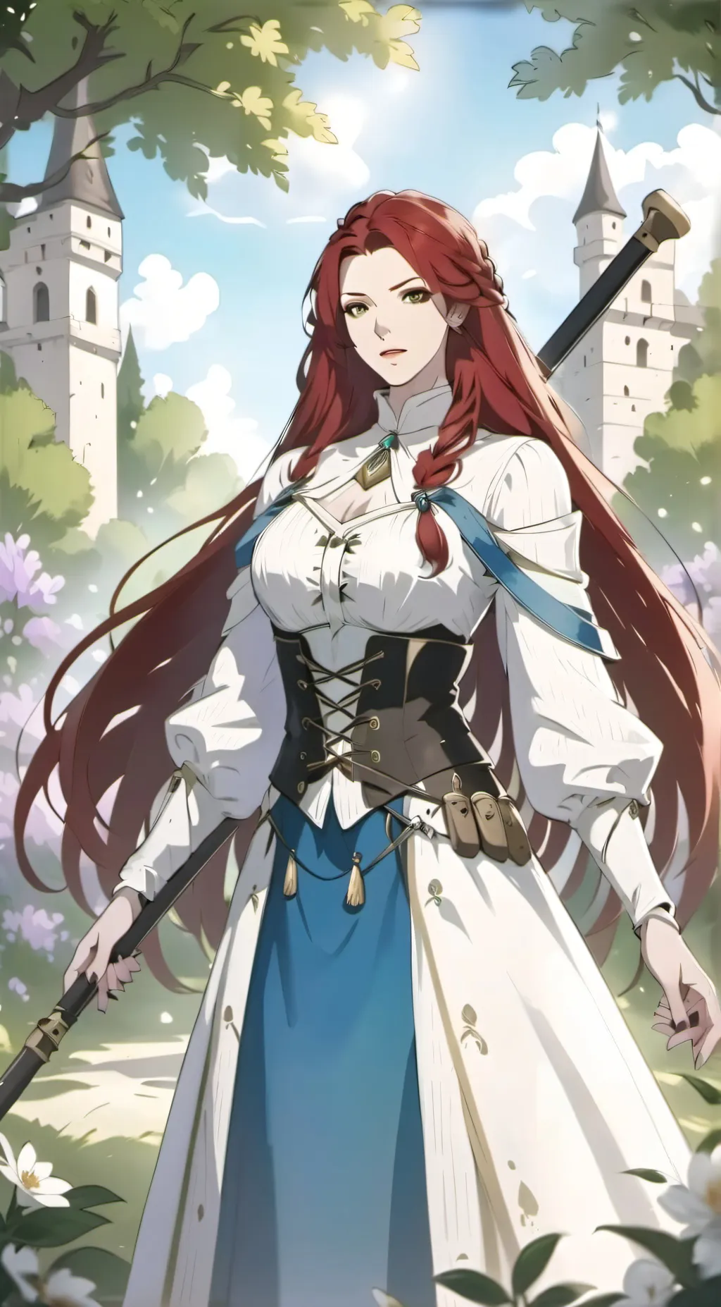 ai character: Elizabeth  background