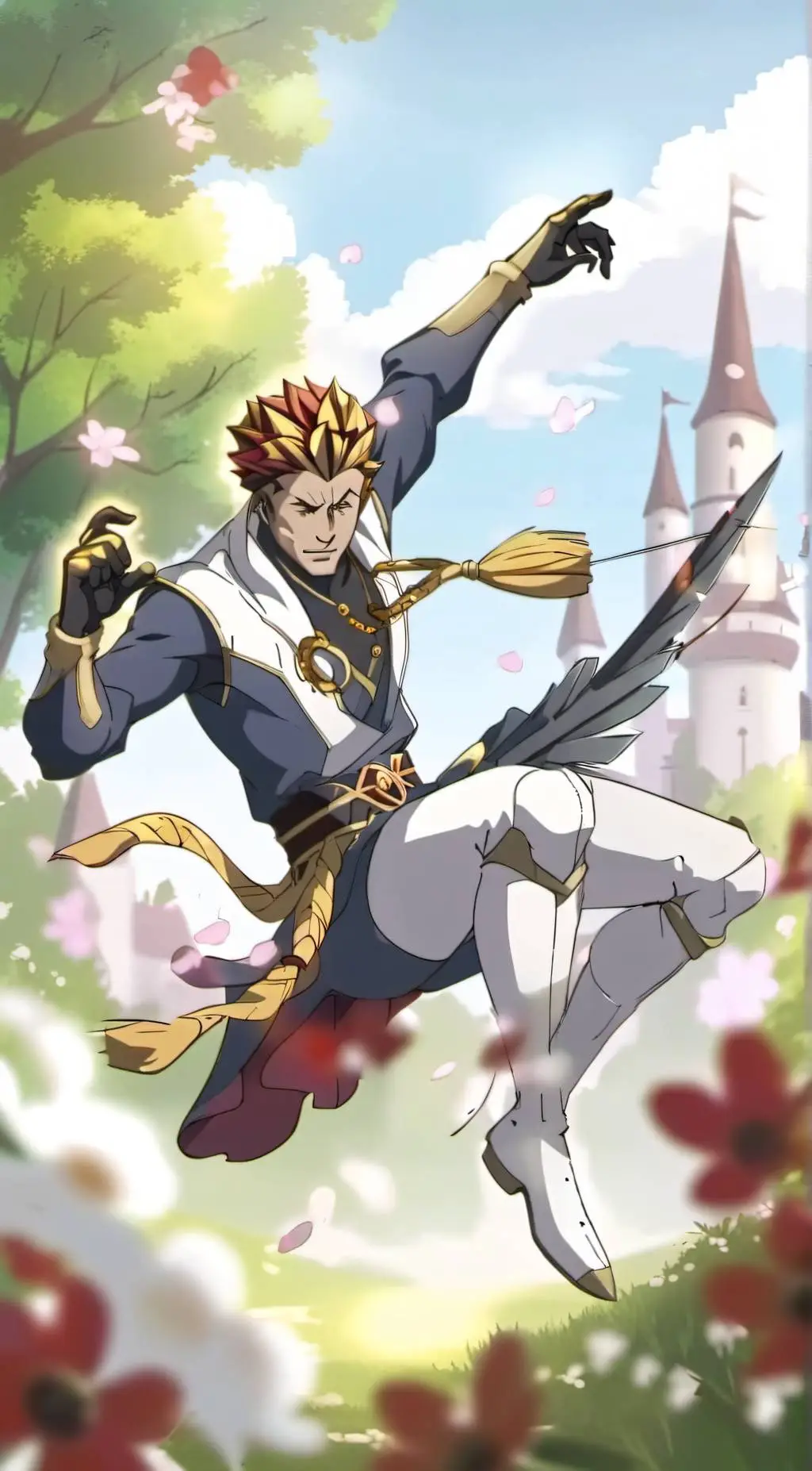 ai character: MHA x NBA  background