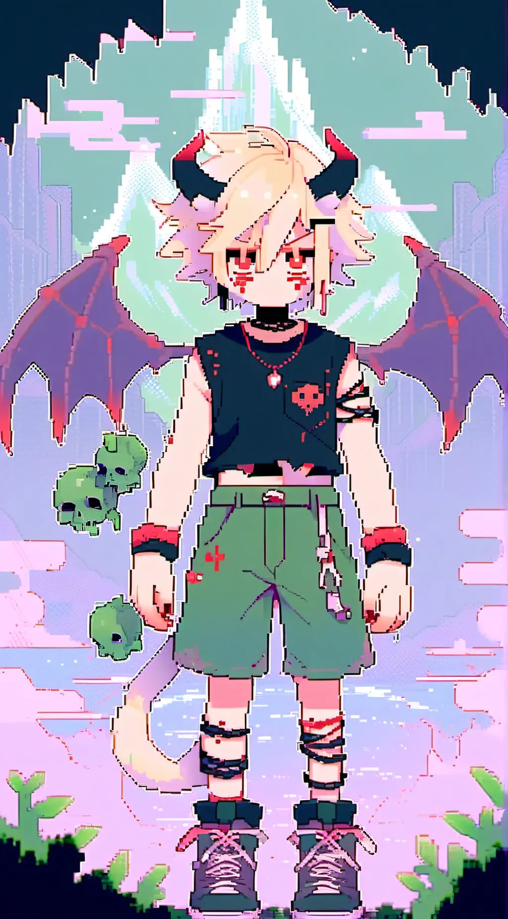 ai character: Tank background