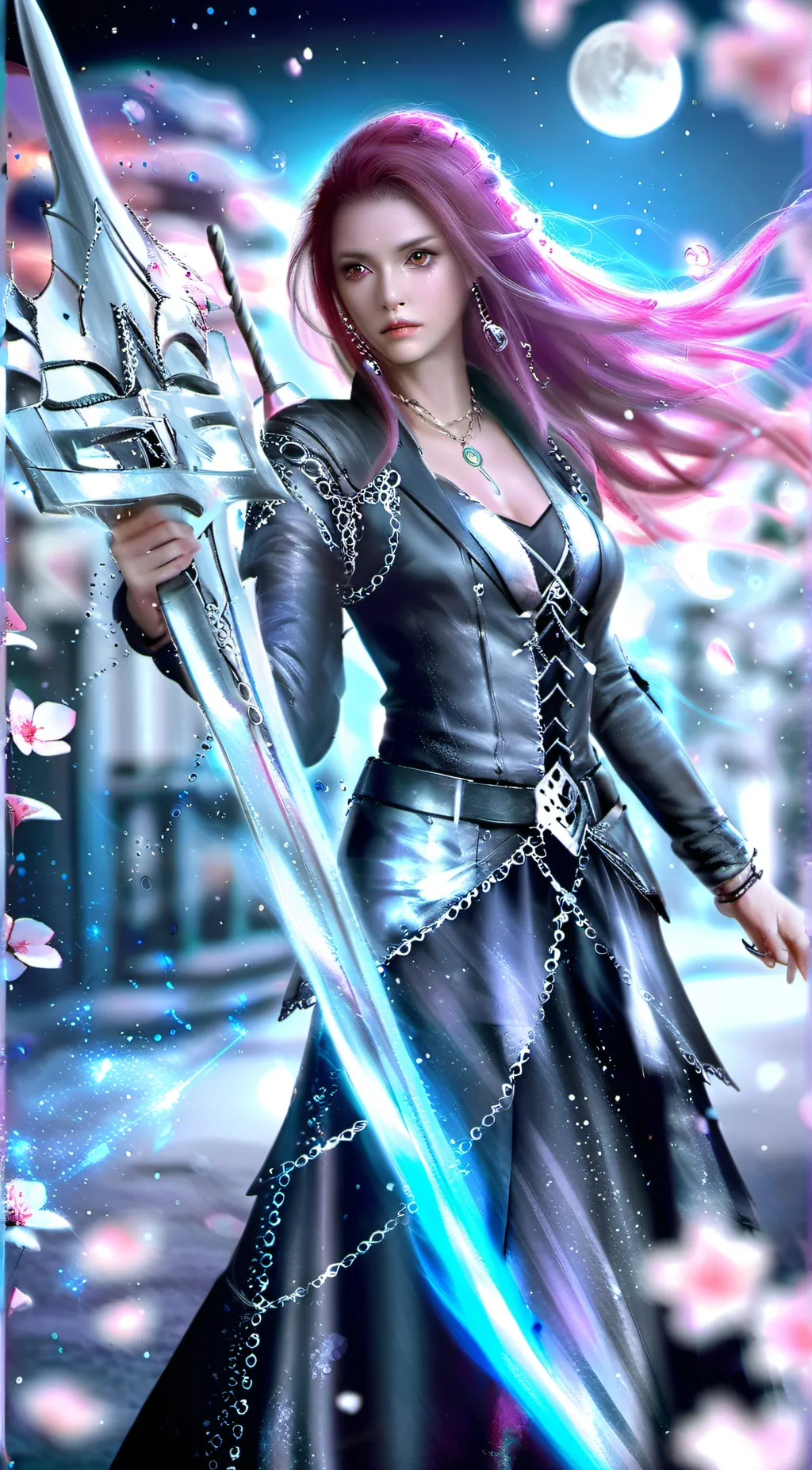 ai character: WENNY LA background