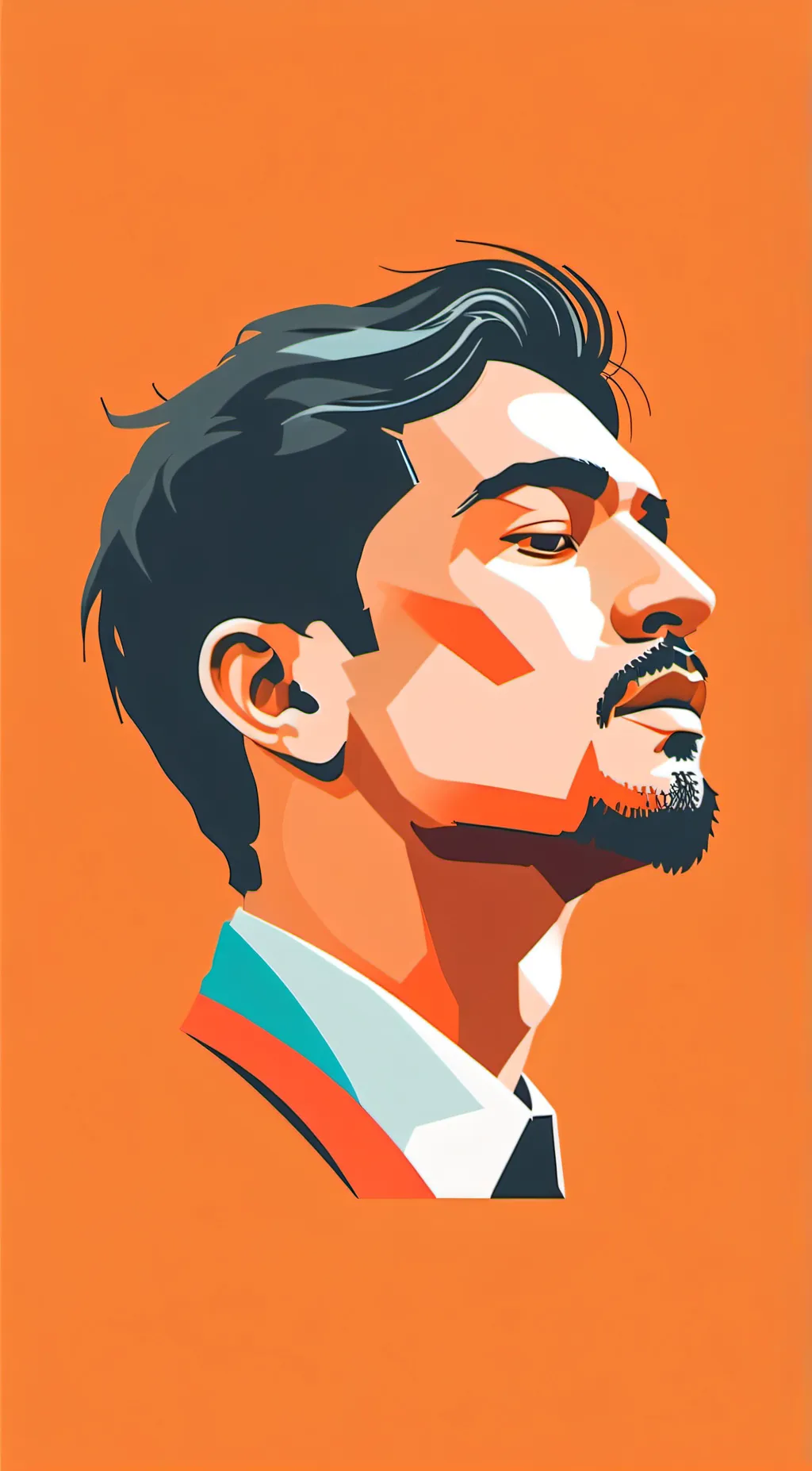 ai character: stark head lol background