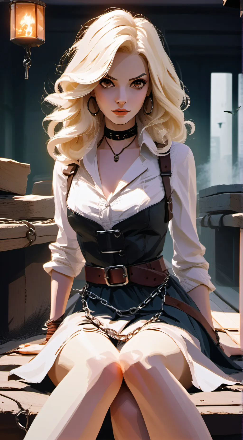 ai character: the witch background