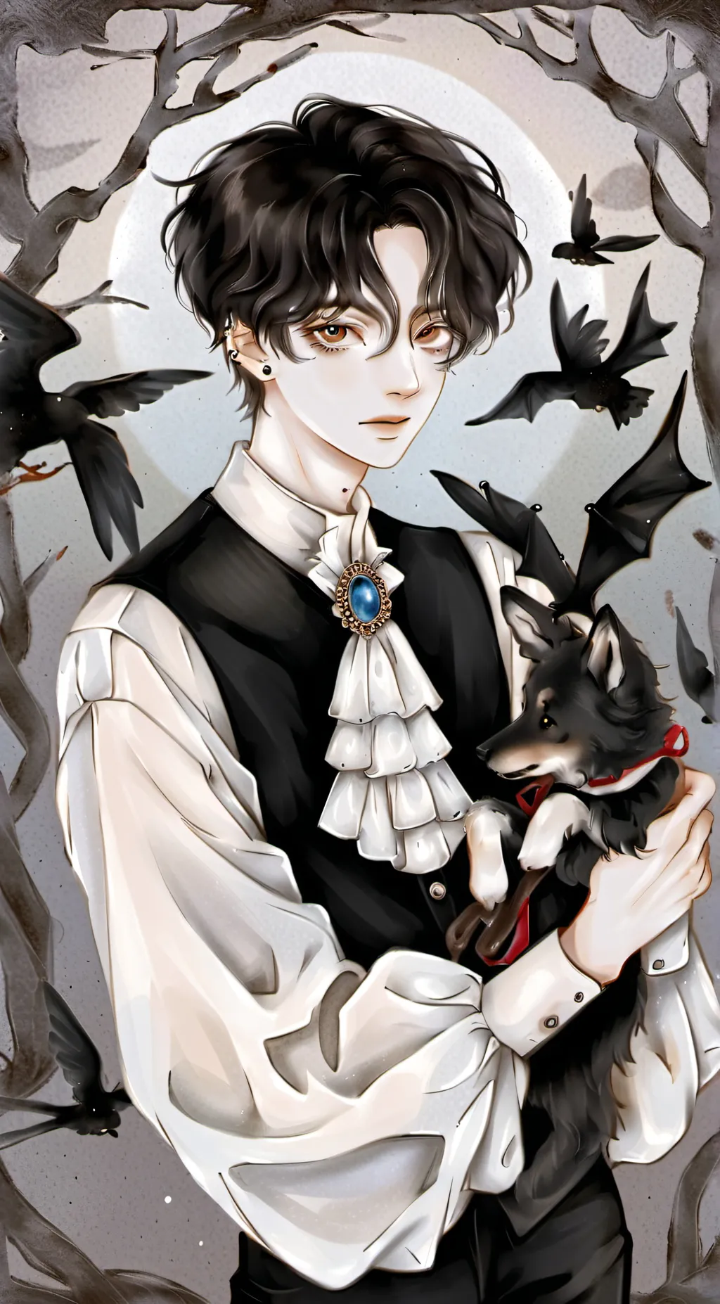 ai character: Julian miranda  background