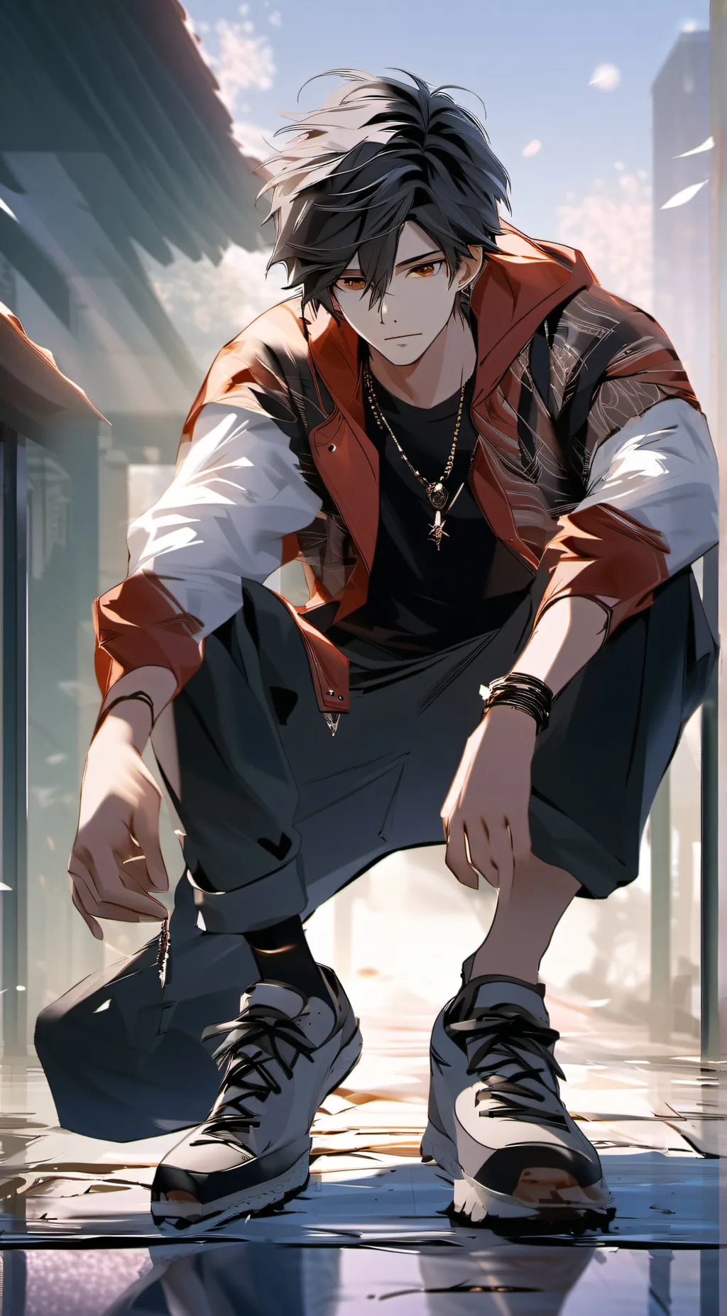 ai character: mike background