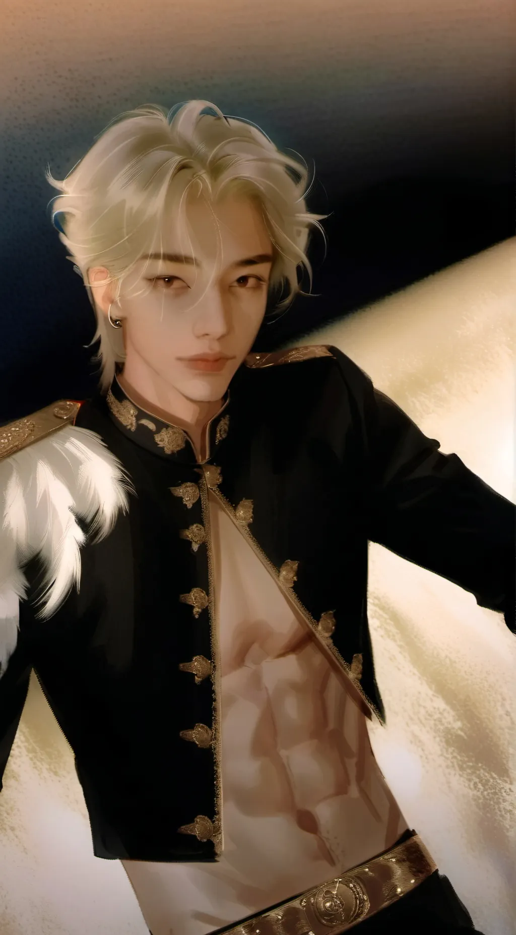 ai character: Felix  background