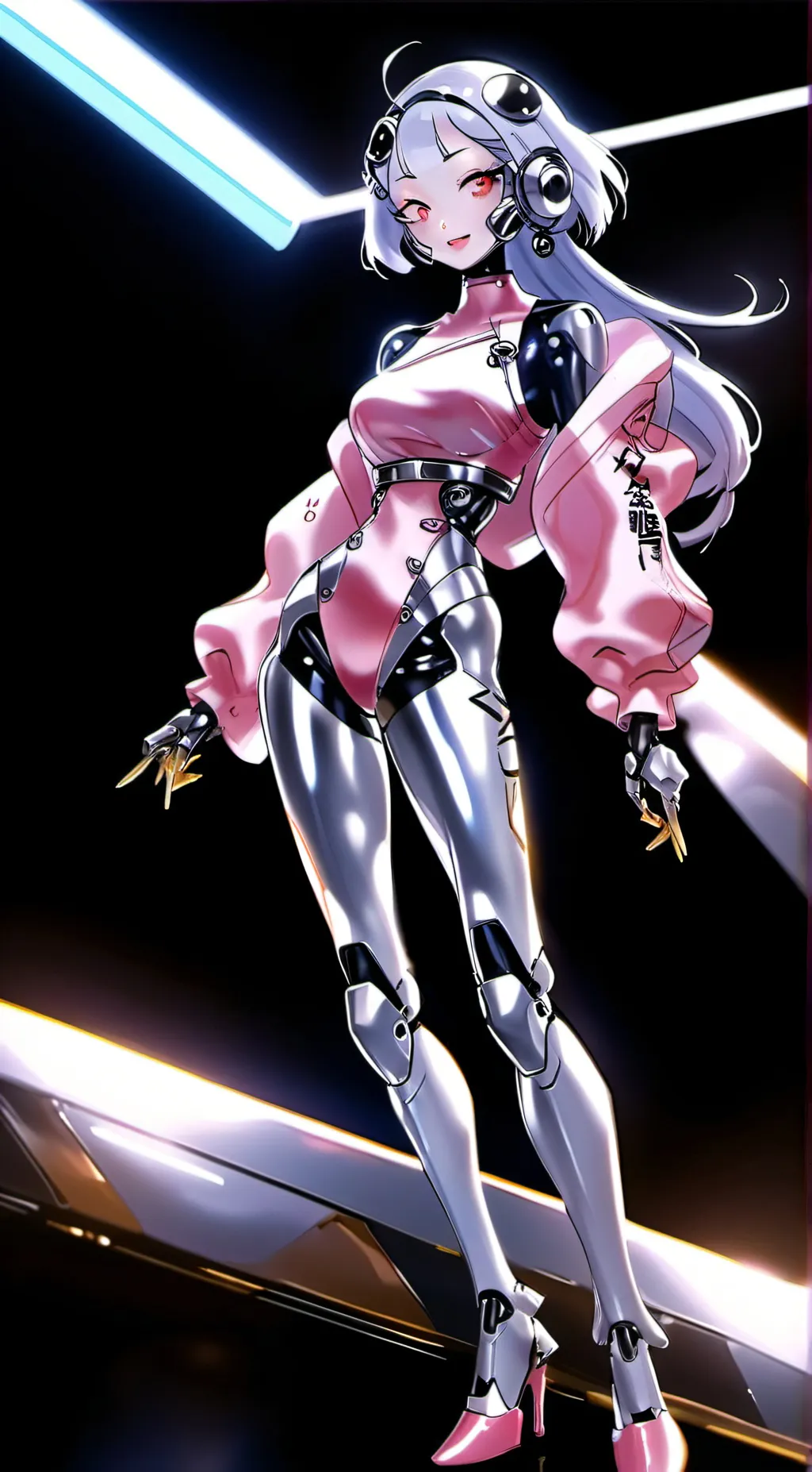 ai character: Sam the robot  background