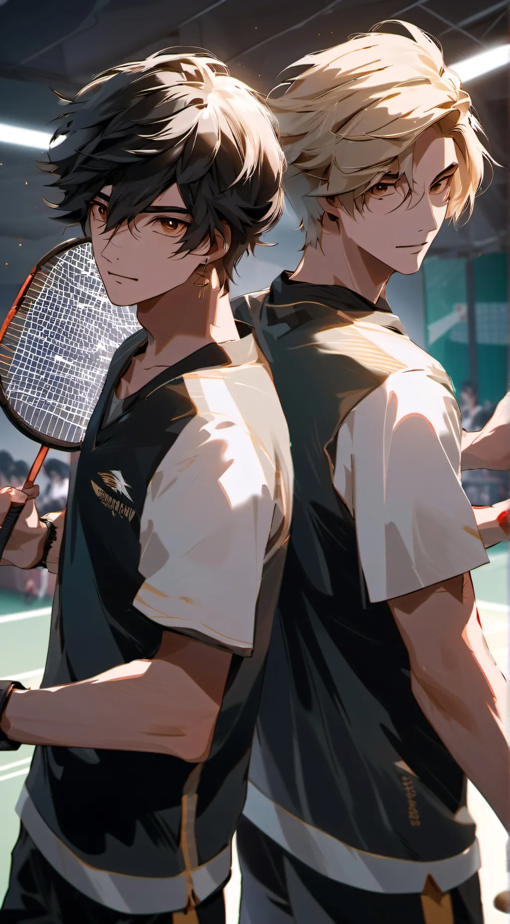 ai character: Sok wok li,Aaron  background