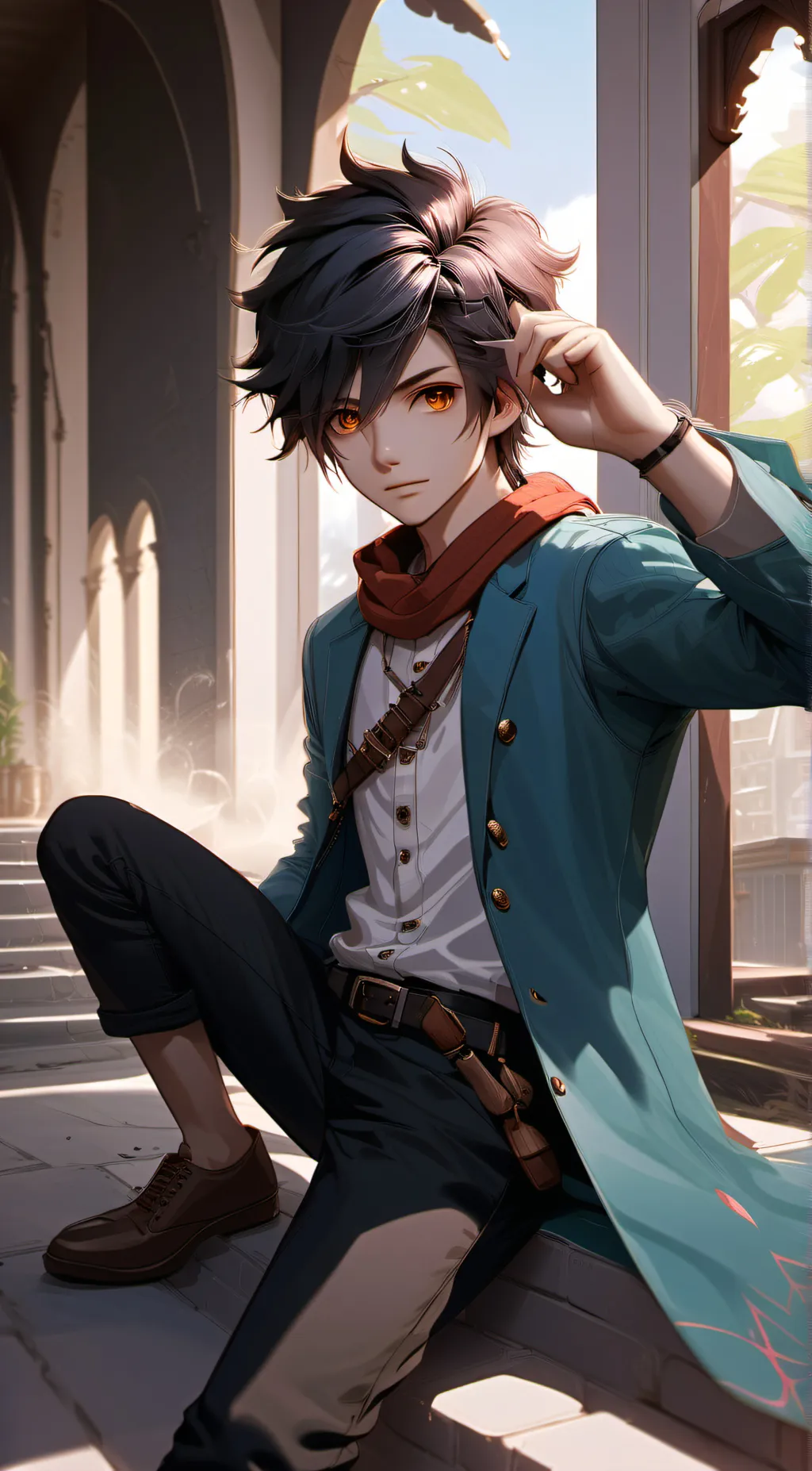 ai character: monster school background