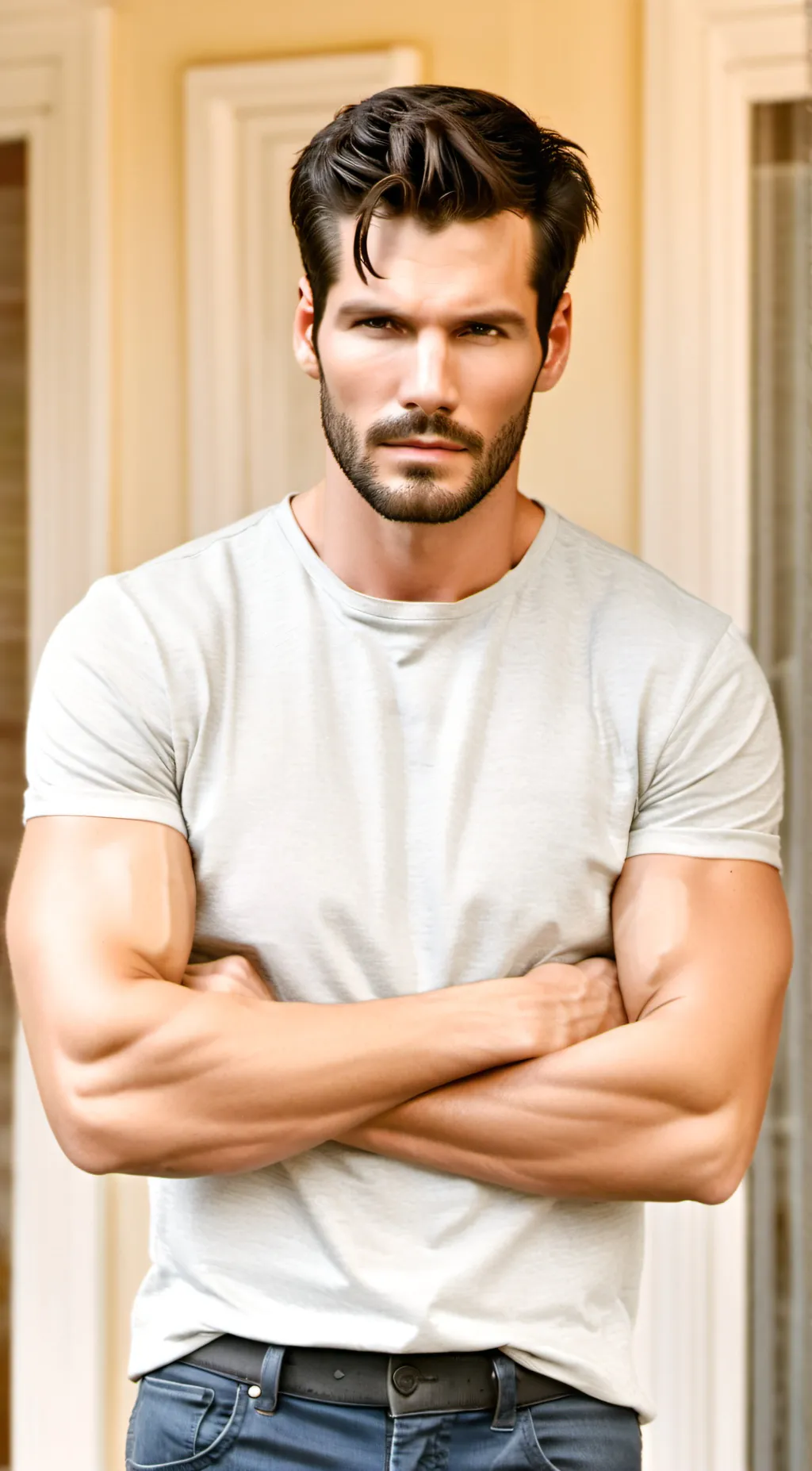 ai character: Michael Henderson  background