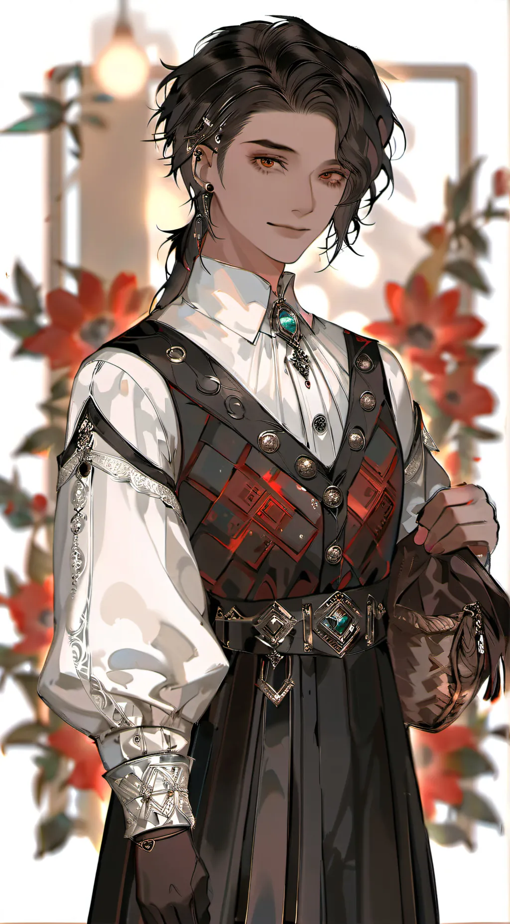 ai character: you kiss a girl background