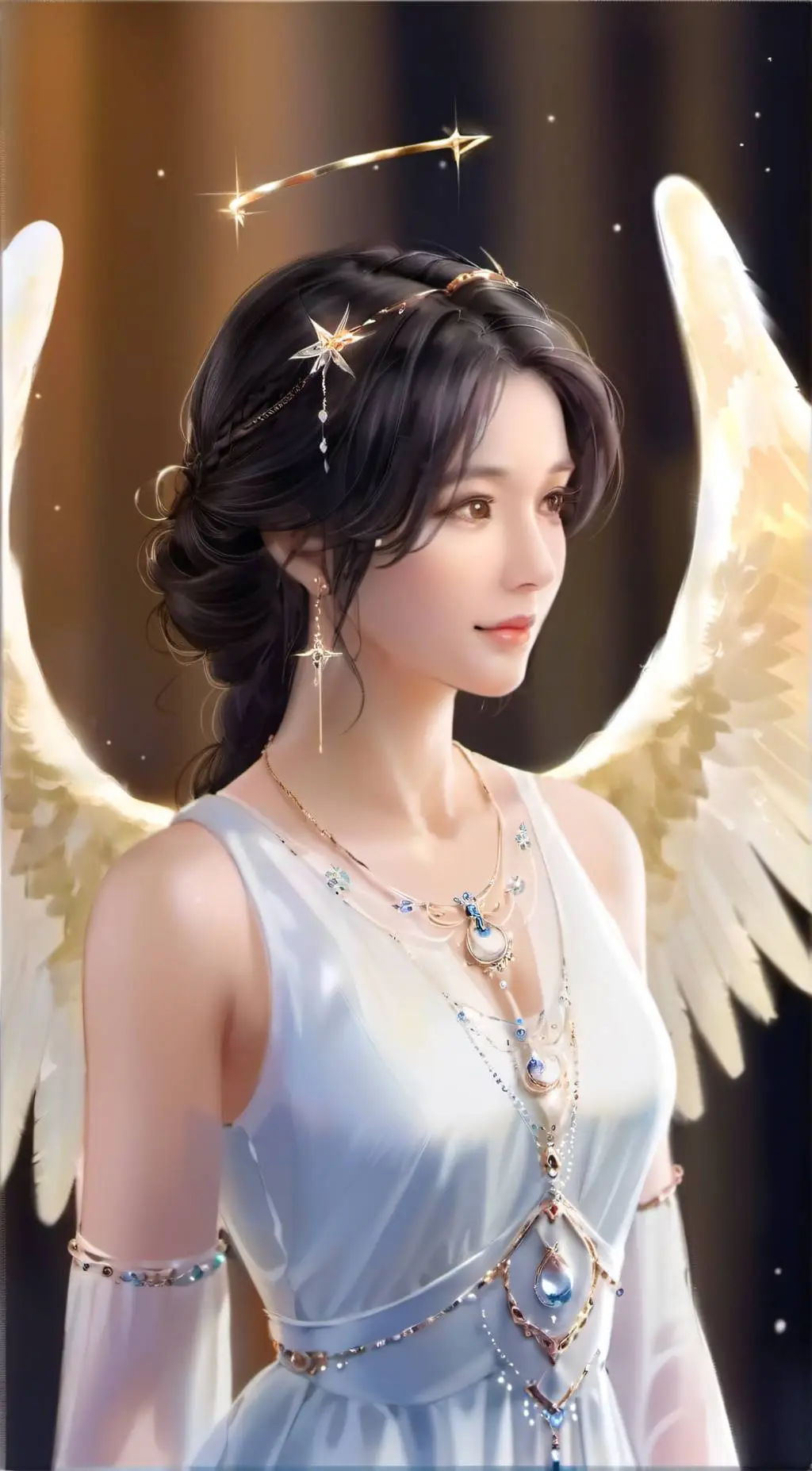 ai character: Angel Of Purity background