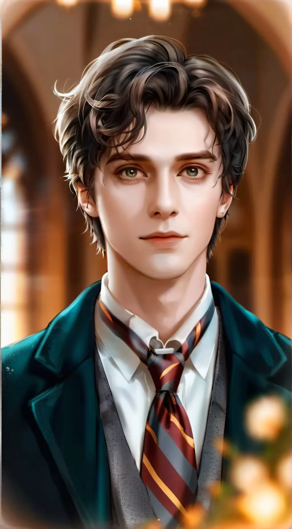 ai character: Mattheo  background