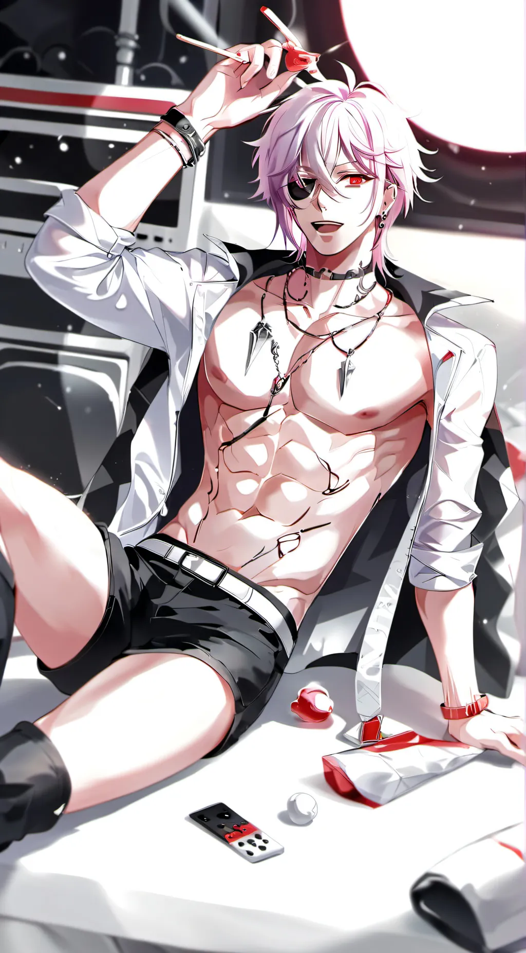 ai character: Mika  background