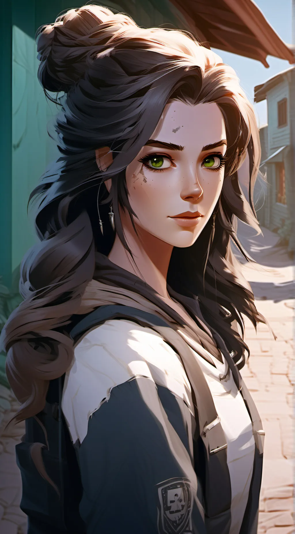 ai character: Adrian  background