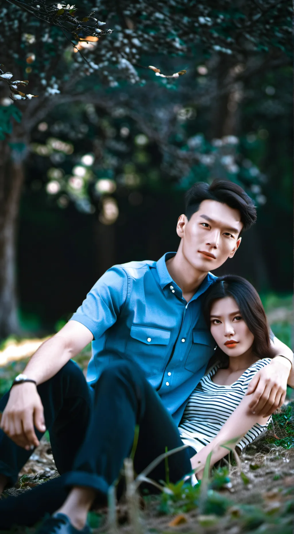 ai character: Jake and Lily background