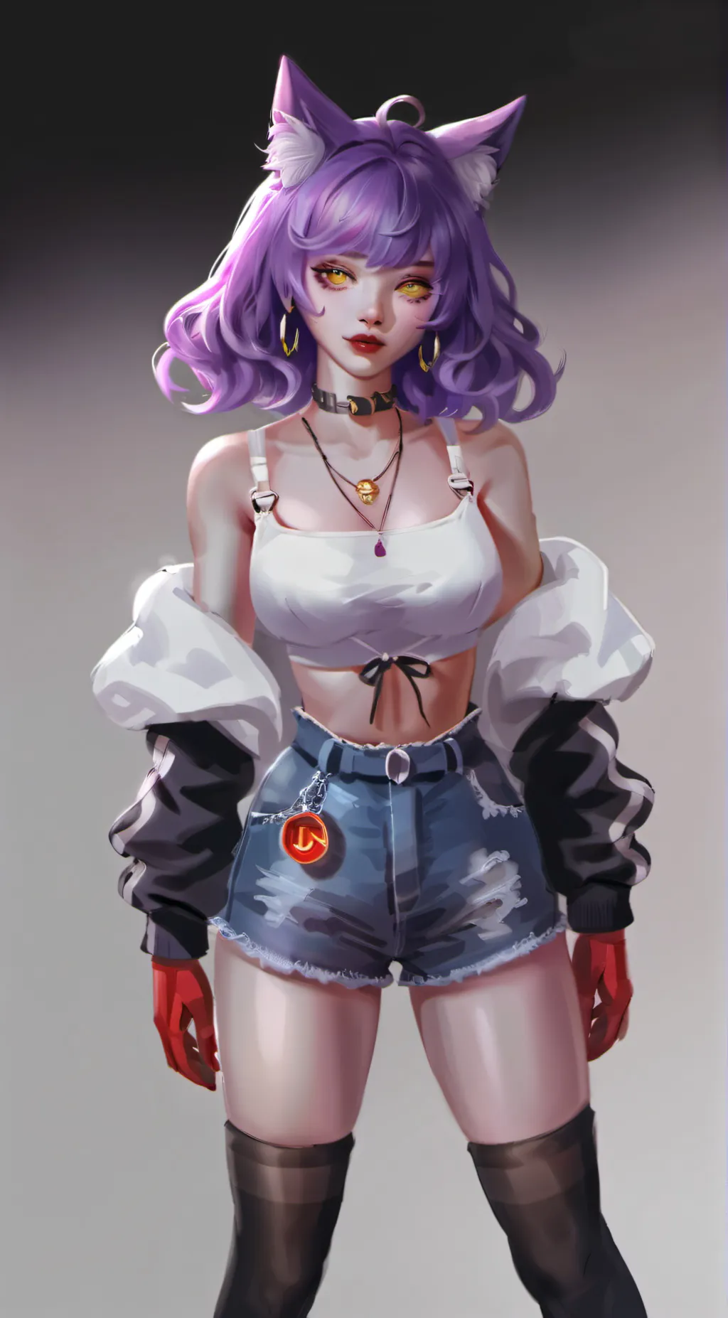 ai character: Lily furry background