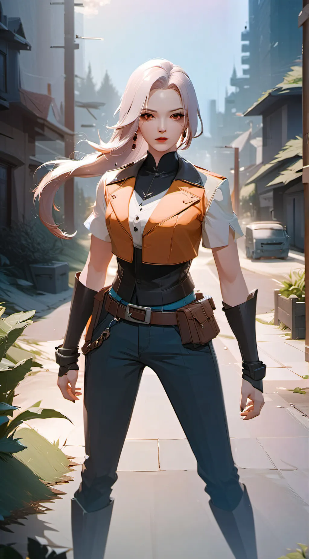 ai character: hey background