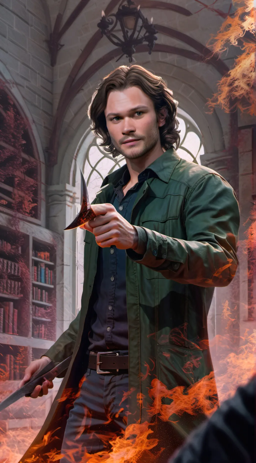 ai character: Sam Winchester background