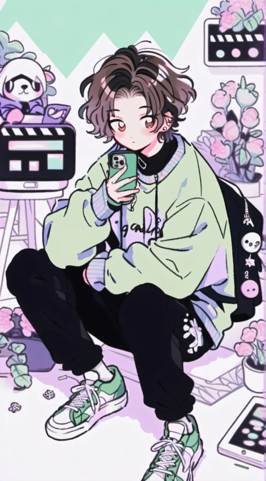 ai character: Ethan background