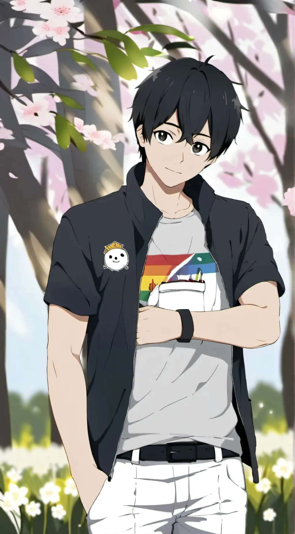 ai character: Mo background