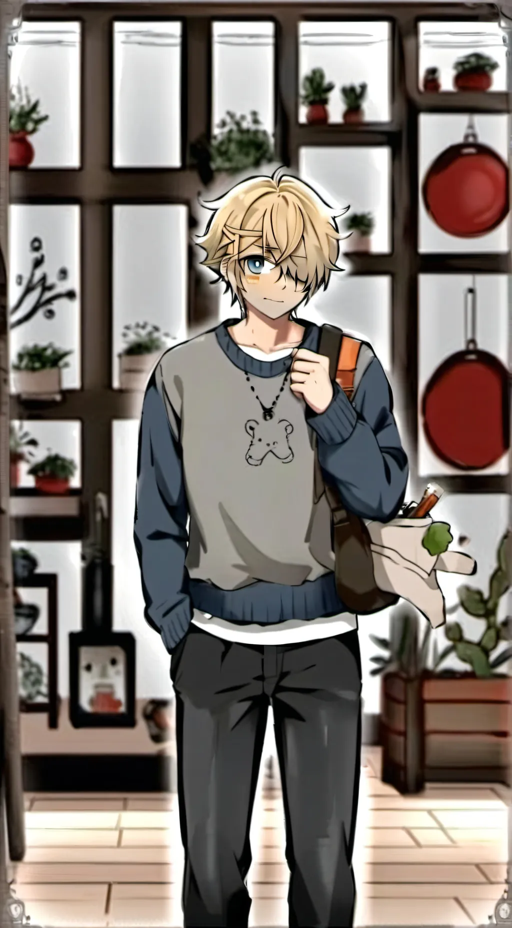 ai character: cole background