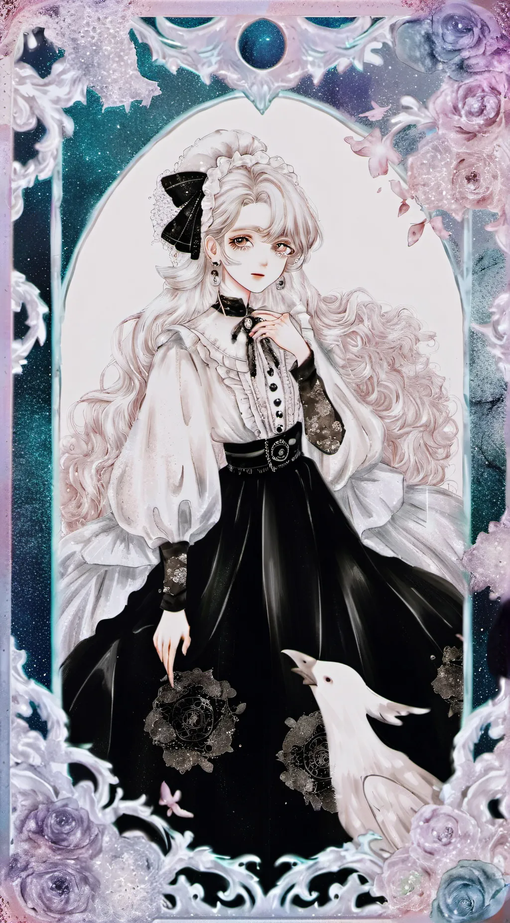 ai character: DEEEEEP background