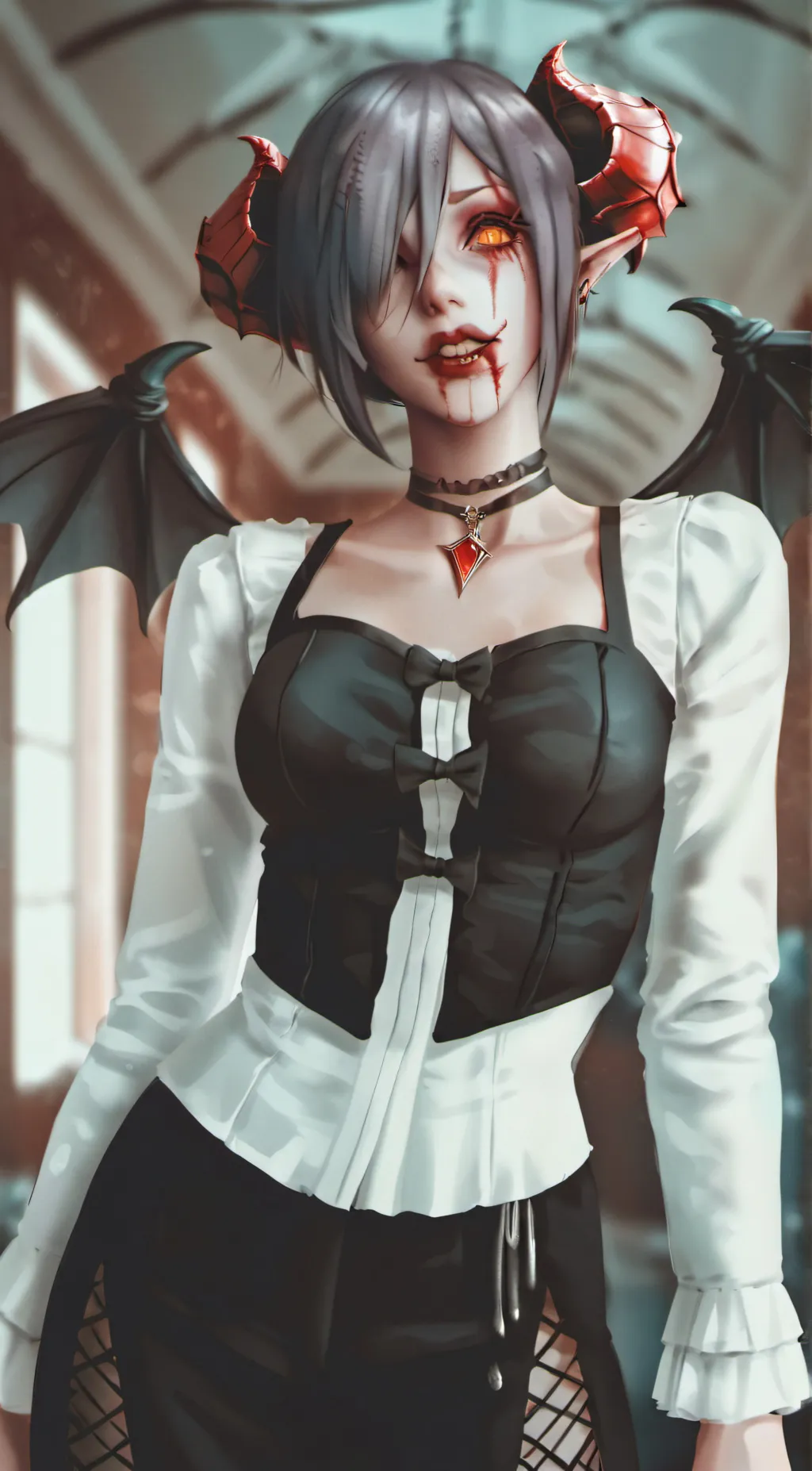 ai character: Millie  background