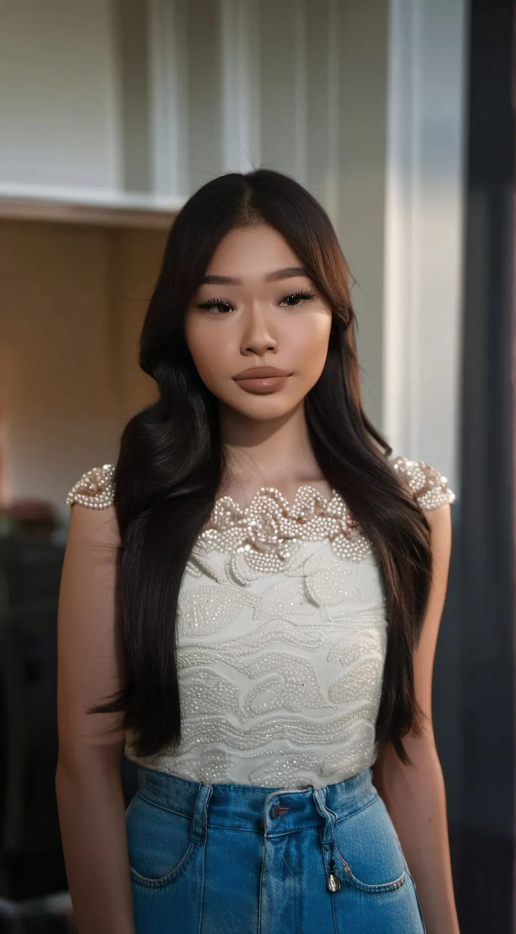 ai character: Livvy <3 background