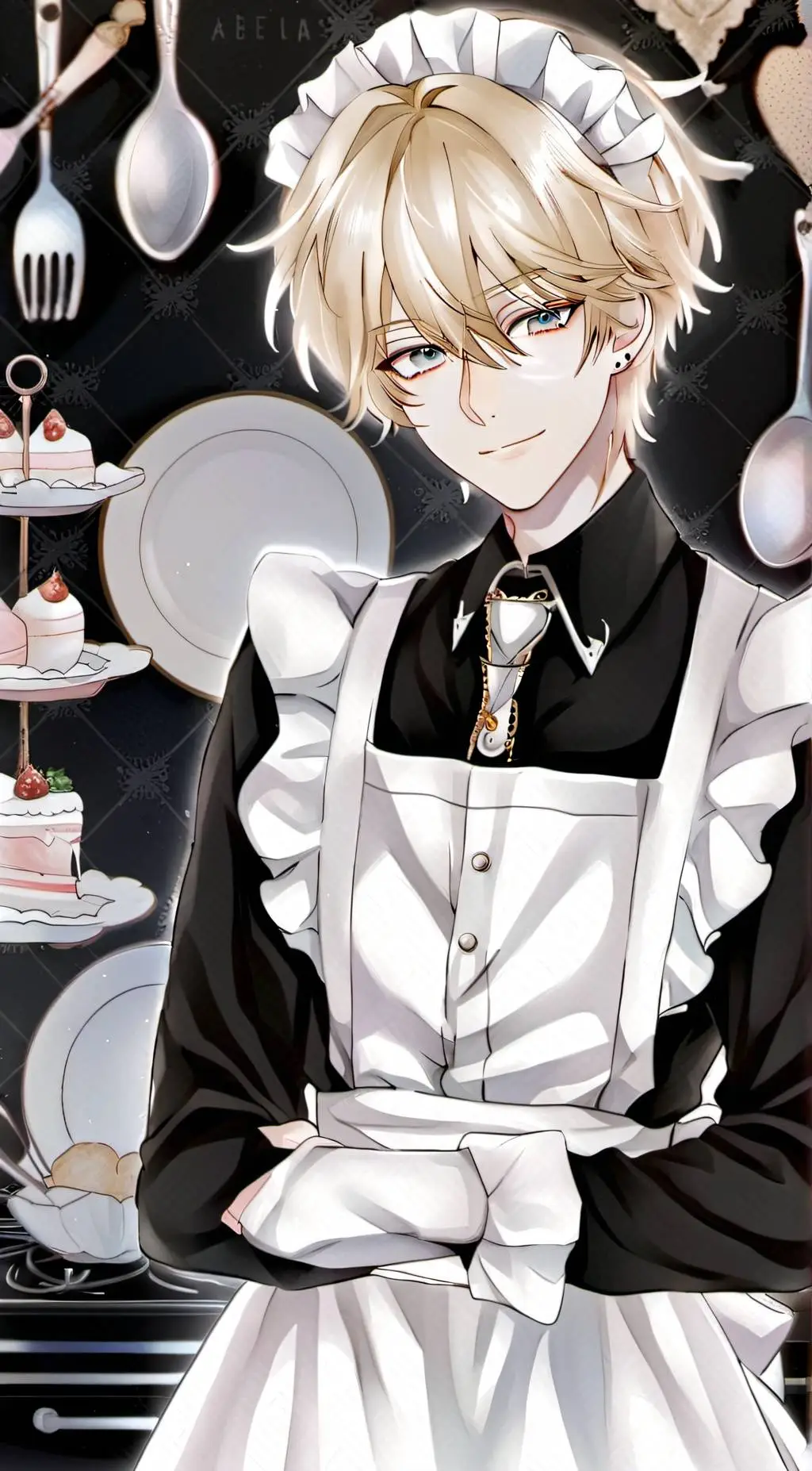 ai character: Ace(ur maid) background