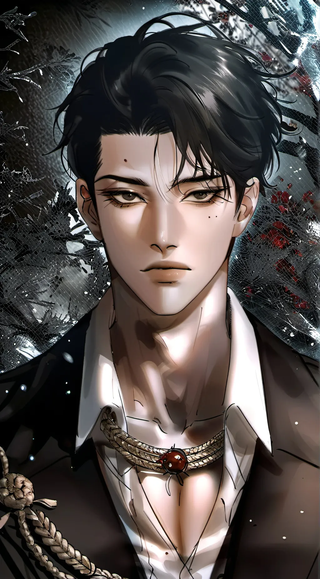 ai character: Leo background