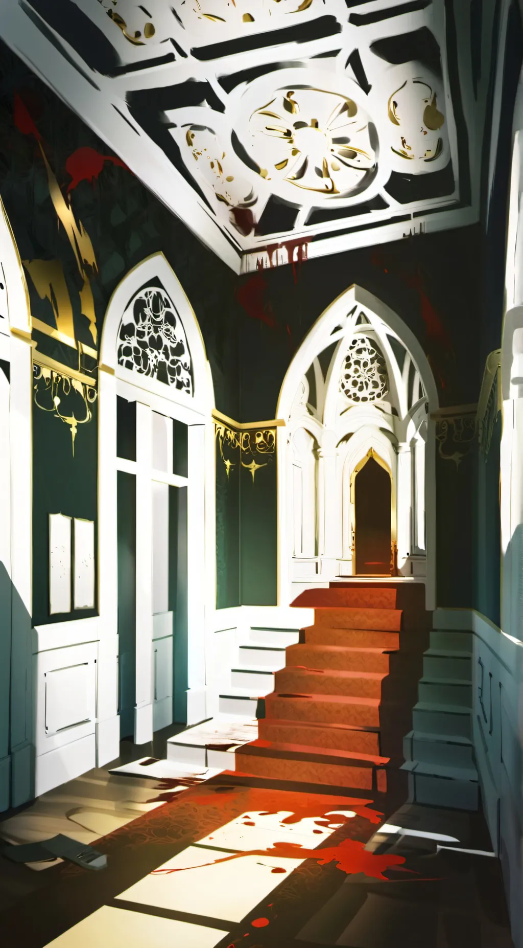 ai character: NO BODY UR PARTY background