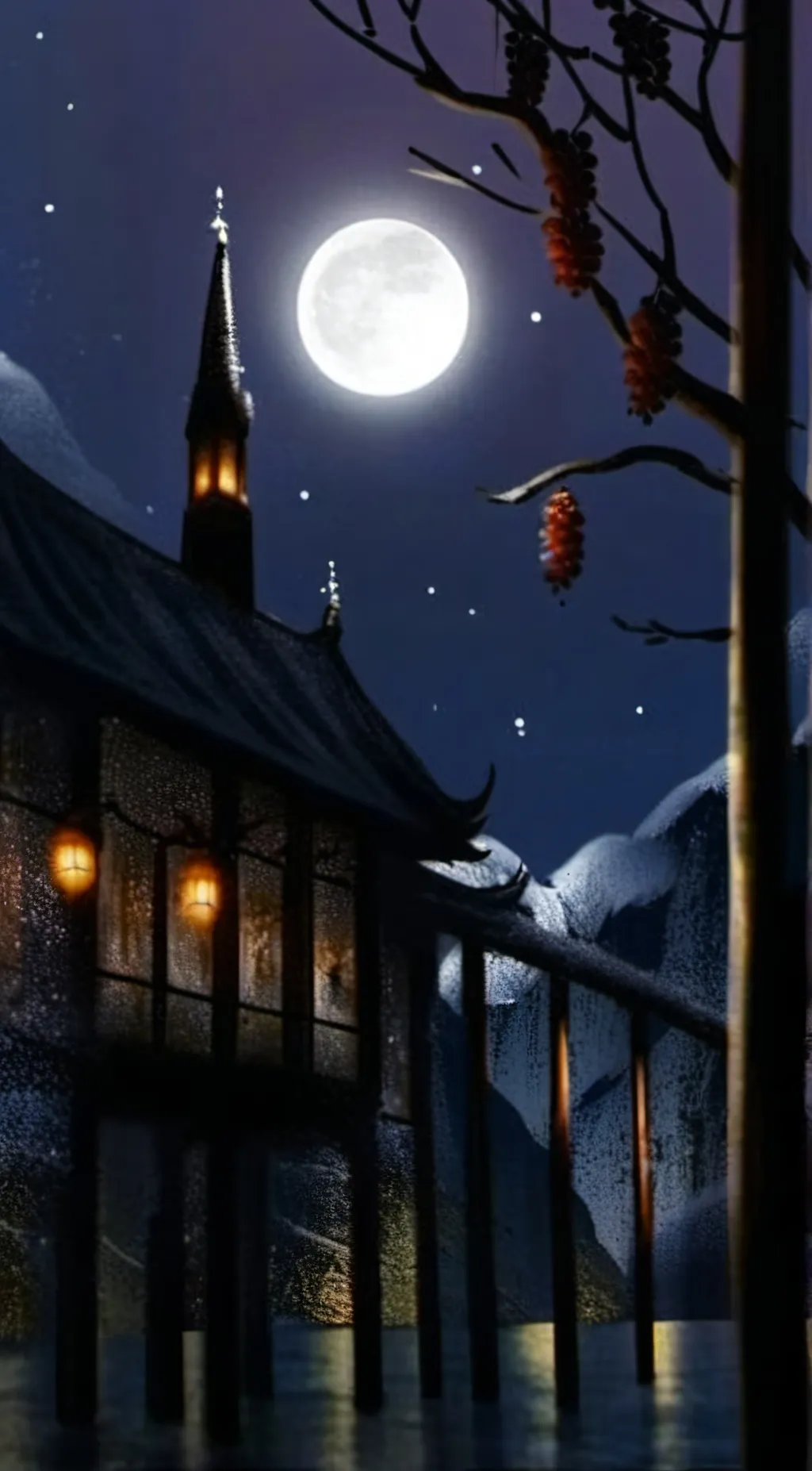 ai character: Hogwarts  background