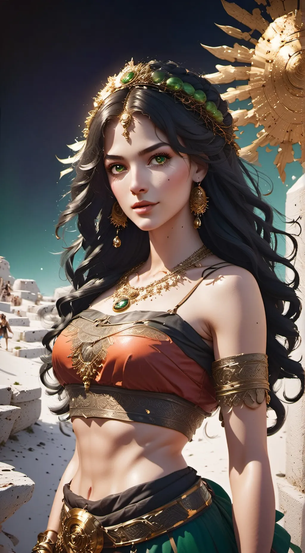 ai character: Despina Paparidou background