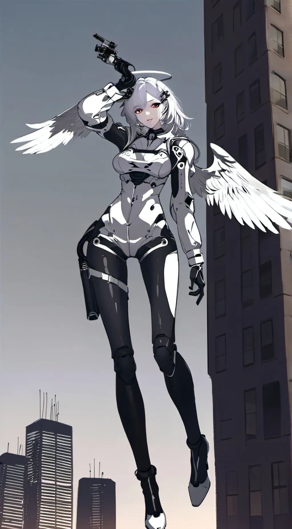 ai character: The crystal. background